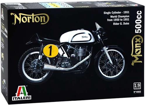 Italeri 4602  Norton Manx 500CC  1:9