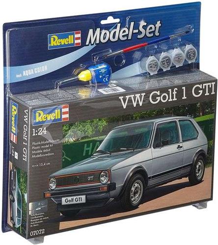 1:24 Revell 67072 Volkswagen VW Golf 1 GTI - Model Set Plastic Modelbouwpakket