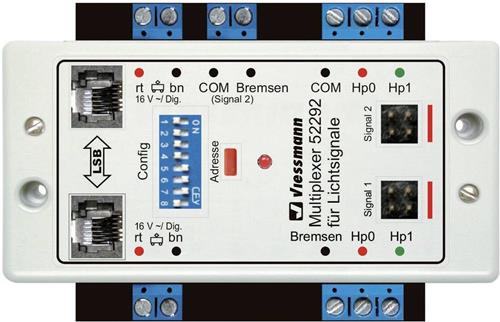 Viessmann Modelltechnik 52292 Dubbele multiplexer Kant-en-klare module