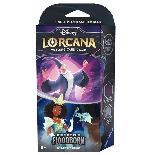 Disney Lorcana: Starter Deck Merlin & Tiana Set 2  Trading Card Game (ENG)