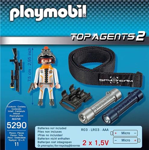 PLAYMOBIL Agents Spionnenlamp - 5290