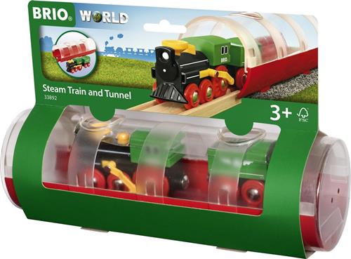 BRIO Stoomtrein & Tunnel - 33892