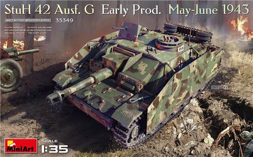 1:35 MiniArt 35349 STUH 42 G Early May-June 1943 Plastic Modelbouwpakket