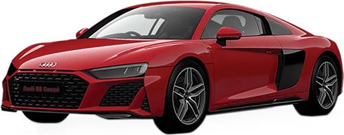 Airfix J6049 QUICKBUILD Audi R8 Coupe Car Plastic Modelbouwpakket