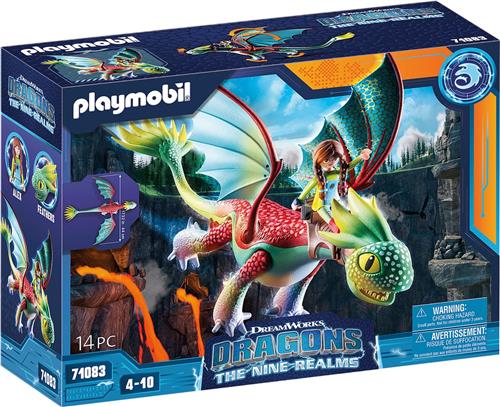 Playmobil How To Train Your Dragon Dragons: The Nine Realms - Feathers & Alex