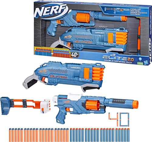 NERF Elite 2.0 Double Defense Pack