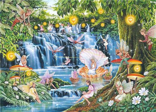 House of Puzzles Faerie Lights - BIG 500 Piece Jigsaw Puzzle