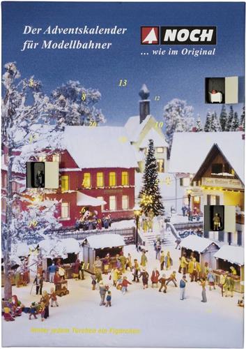 NOCH 45997 TT Adventskalender met figuren figuren Geverfd