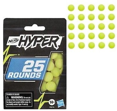 Nerf Hyper Boost Refill 25 Pack - schiet balletjes.