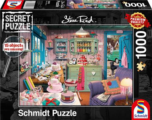 Schmidt Legpuzzel Grootmoeders Kamer 49 X 69 Cm 1000 Stukjes