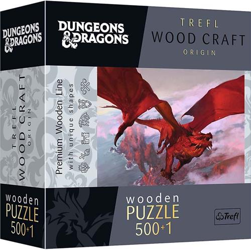 Trefl Trefl 500+1WP - Oude rode draak / Hasbro Dungeons&Dragons