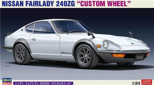 1:24 Hasegawa 20618 Nissan Fairlady 240ZG - Custom Wheel Plastic Modelbouwpakket