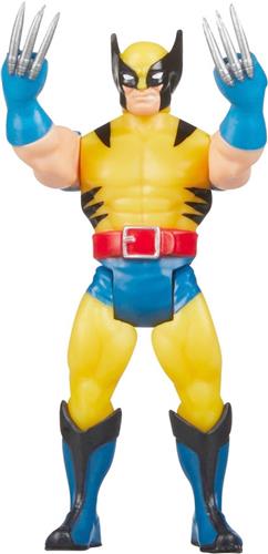 Hasbro The XMen Actiefiguur Wolverine 10 cm Marvel Legends Retro Collection Multicolours