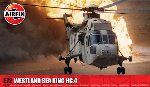 1:72 Airfix 04056A Sikorsky S-61 - Westland Sea King HC.4 - Helikopter Plastic Modelbouwpakket