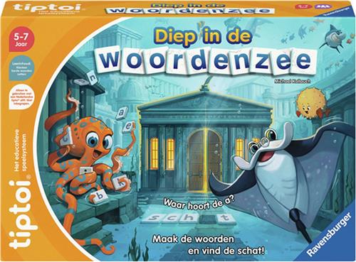 Ravensburger tiptoi Diep in de Woordenzee - Interactief Leersysteem