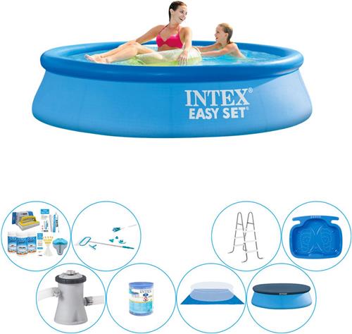 Zwembad Comfort Pakket -  Easy Set Rond 244x61 cm