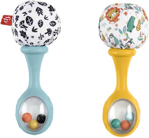 Fisher-Price Schud en Rammel Sambaballen - Rammelaar