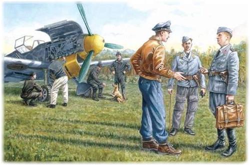 1:48 ICM 48085 German Luftwaffe Ground Personnel (1939-1945) Plastic Modelbouwpakket