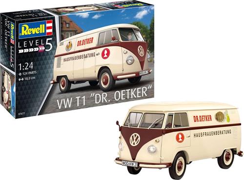 1:24 Revell 07677 Volkswagen T1 - Dr. Oetker Plastic Modelbouwpakket