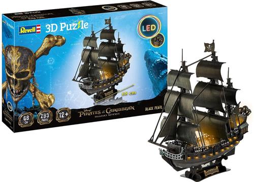 Revell 00155 Black Pearl Ship - LED Edition 3D Puzzel