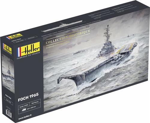 1:400 Heller 81071 Foch 1965 Ship Plastic Modelbouwpakket