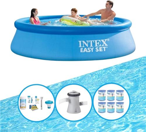 Intex Zwembad Easy Set 305x76 cm - Zwembad Bundel