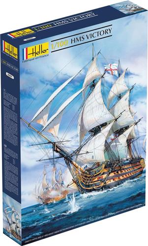 1:100 Heller 80897 HMS Victory Ship Plastic Modelbouwpakket