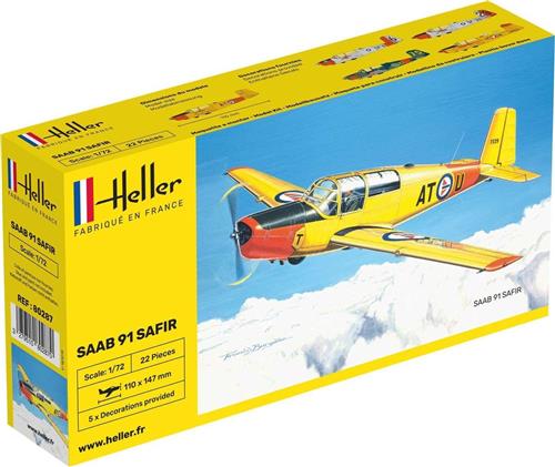 1:72 Heller 80287 SAFIR 91 Plastic Modelbouwpakket