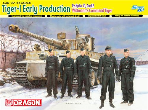 1:35 Dragon 6730Pz.Kpfw. VI Ausf. E Sd.Kfz. 181 Tiger I Vroege Productie - Wittmann's Command Tiger Plastic Modelbouwpakket