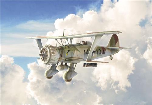 1:48 Italeri 2819 Henschel HS 123 Plane Plastic Modelbouwpakket