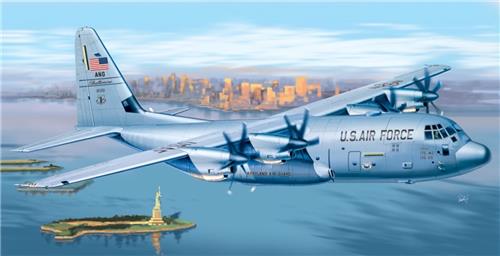 Italeri 1255 - C-130j Hercules Lockheed Martin / 1:72