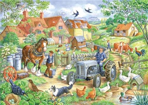 House of Puzzles Keeping Busy - BIG 250 Piece Jigsaw Puzzle