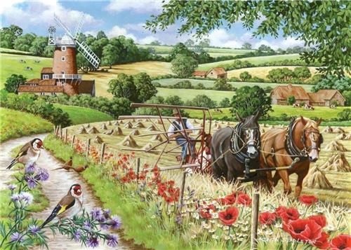 House of Puzzles Windmill Lane - BIG 500 Piece Jigsaw Puzzle