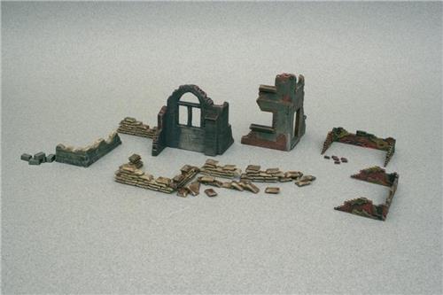 Italeri - Walls And Ruins 1:72 (Ita6087s) - modelbouwsets, hobbybouwspeelgoed voor kinderen, modelverf en accessoires