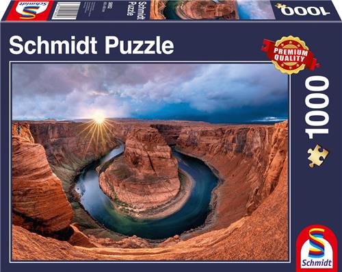 Glen Canyon, Horseshoe Bend on the Colorado River, 1000 stuk Puzzel