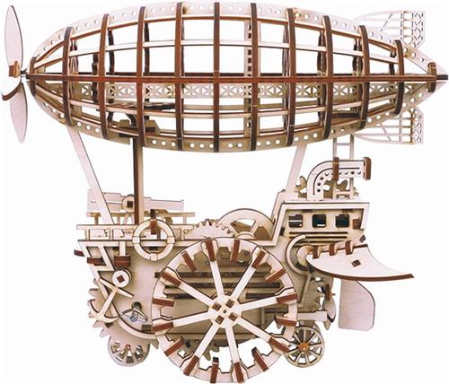 Robotime Luchtschip LK702- Houten Modelbouw