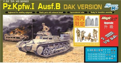 1:35 Dragon 6207 Panzerkampfwagen I - Pz.Kpfw. I Ausf. B - DAK Version - Tank Plastic Modelbouwpakket