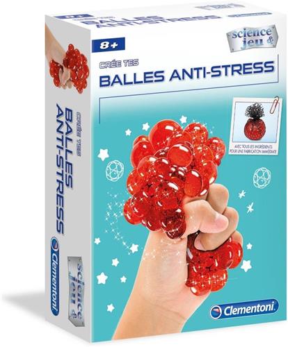 Clementoni Wetenschap & Spel Fun - Squishy Ballen, wetenschappelijk laboratorium, experimenteerset voor kinderen, 8+ jaar, 66950