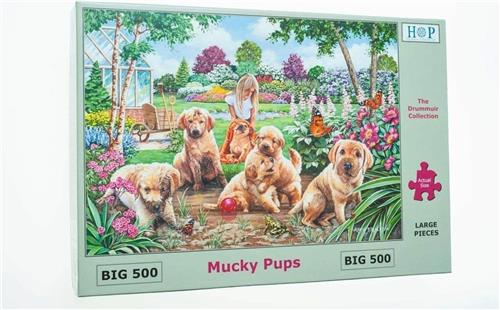 Legpuzzel - 500 XL stukjes - Mucky Pups