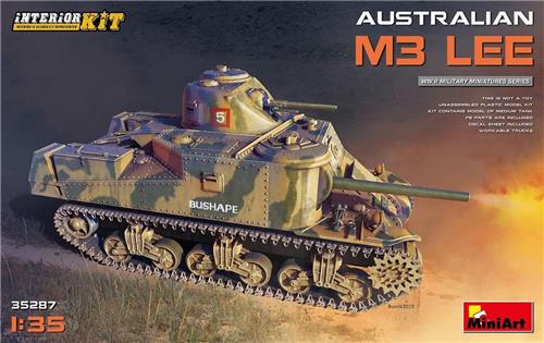 Miniart - Australian M3 Lee. Interior Kit 1:35 - MIN35287 - modelbouwsets, hobbybouwspeelgoed voor kinderen, modelverf en accessoires