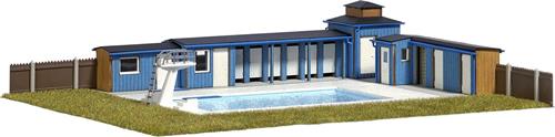 Busch - Freibad H0 (Bu1433) - modelbouwsets, hobbybouwspeelgoed voor kinderen, modelverf en accessoires