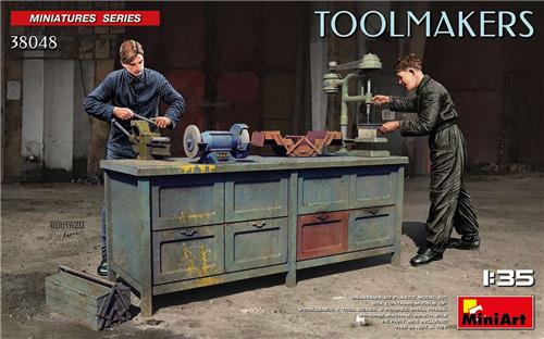 1:35 MiniArt 38048 Toolmakers Plastic Modelbouwpakket