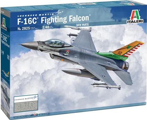 1:48 Italeri 2825 Lockheed Martin F-16C Fighting Falcon Plastic Modelbouwpakket