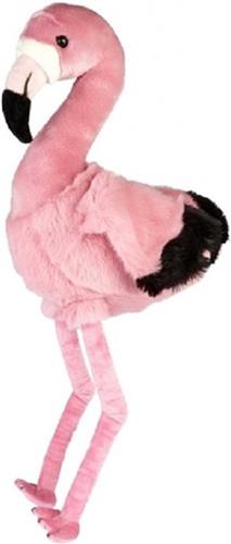 Grote pluche roze flamingo knuffel 74 cm - Vogel knuffels - Speelgoed voor kinderen