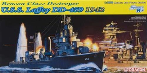 1:350 Dragon 1026 Benson Class Destroyer U.S.S. Laffey DD-459 1942 - Schip Plastic Modelbouwpakket