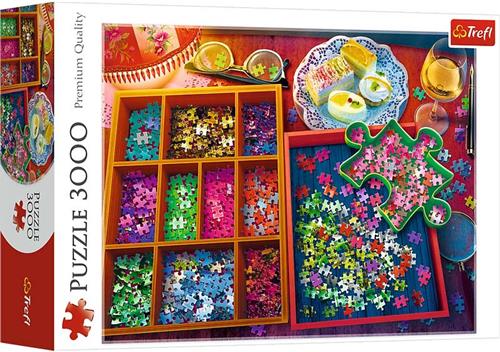 Trefl Trefl - Puzzels - 3000" - Avond met puzzels"