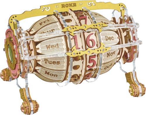 Robotime Tijdmachine Kalender LC801 - Houten modelbouwset