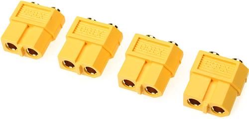 Revtec - Connector - XT-60PB - Goudcontacten - Man. - 4 st