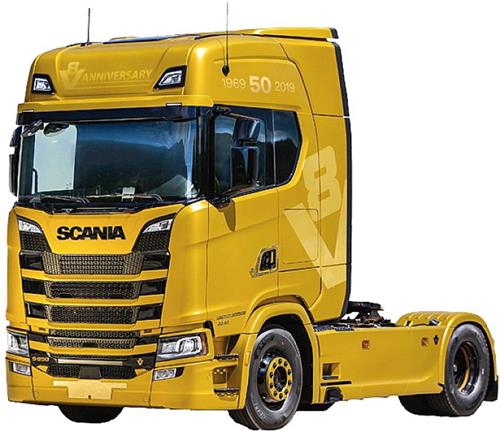 1:24 Italeri 3927 Scania S730 V8 Highline Truck 4x2 Plastic Modelbouwpakket