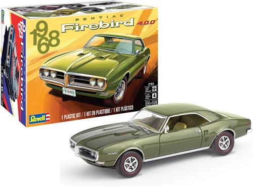 1:25 Revell 14545 1968 Pontiac Firebird 400 - Amerikaanse Auto Plastic Modelbouwpakket